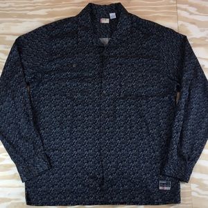 LEVI’S Vintage Black Long Sleeve Button Front